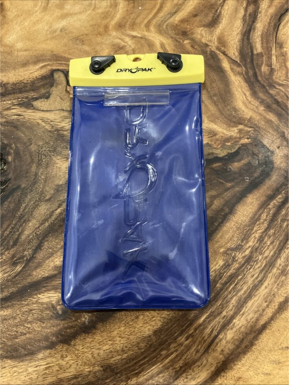 DRY PAK Case for Cellphones Blue Black Yellow